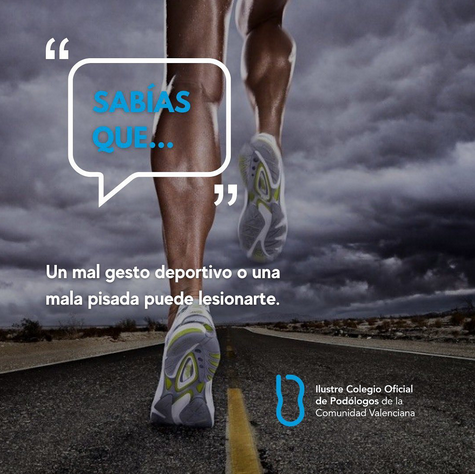 Una mala pisada puede influir no sólo en lesiones del pie, sino en la rodilla y hasta en la zona pélvica.